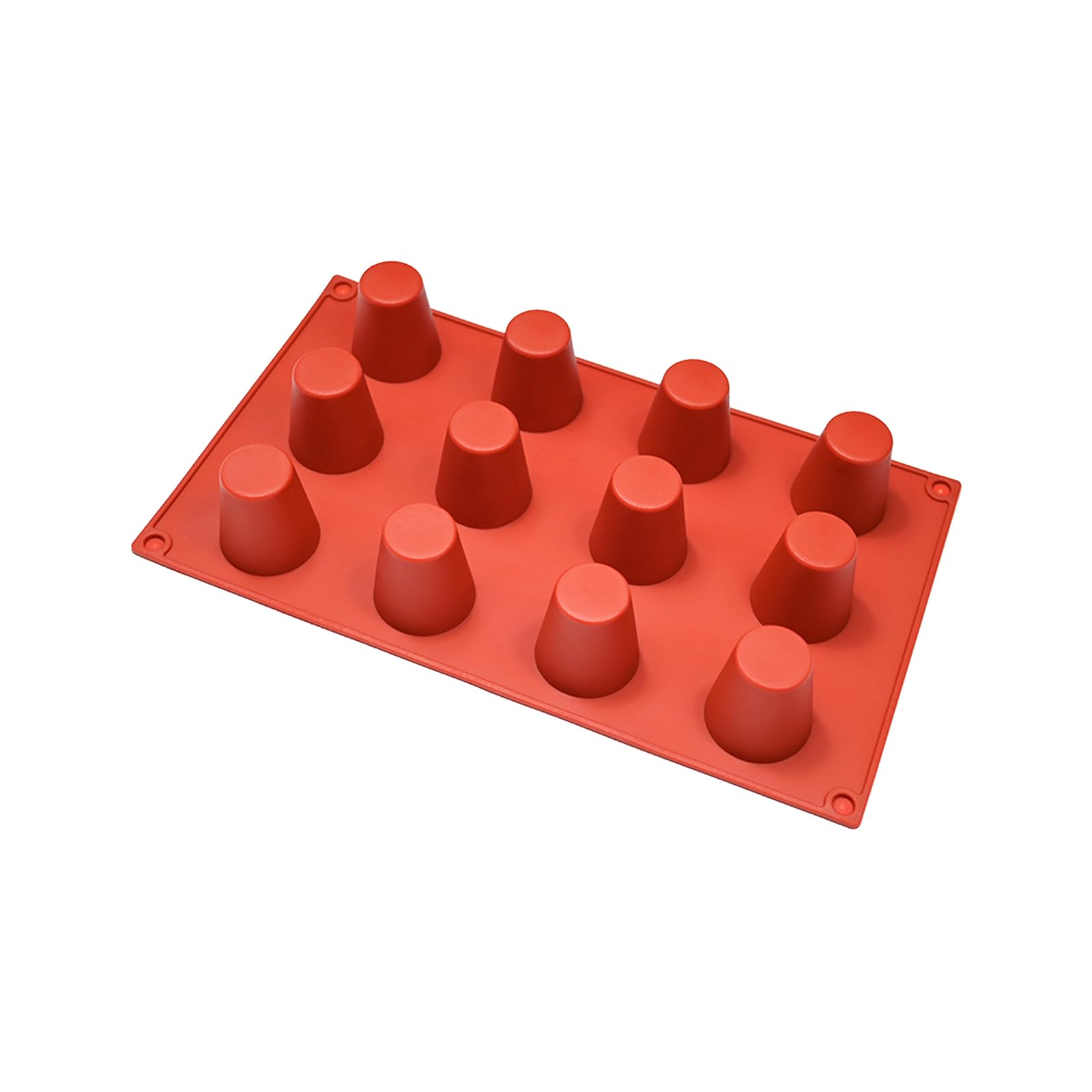 Yhplxyuus Round Cone Silicone Mold Baking Tool Mousse Cake Decorating Mold for Making Chocolate, Candy, Soap Half Round Cone Silicone Dessert for