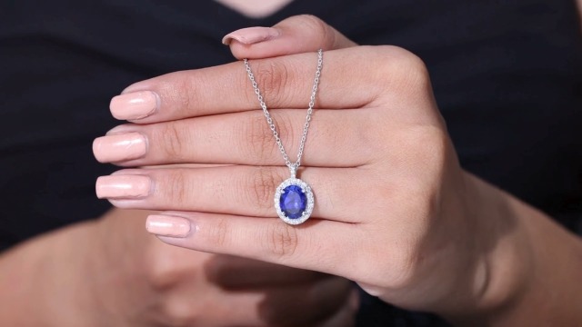 Amazon.com: Rosec Jewels Certified 4 Carat Lab Grown Blue Sapphire