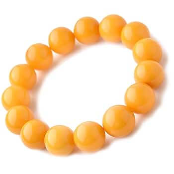 美品✨本蝋琥珀 蜜蝋 丸玉 ネックレス 6.2-10.1mm &大粒 イヤリング Amazon | RinmaG242 天然 蜜蝋琥珀ブレスレット アンバー 天然石
