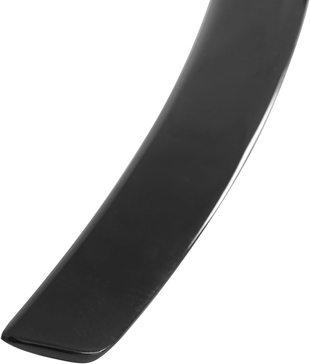 Rear Spoiler Fit for Kia Optima 2016 2017 2018 2019 2020, Trunk Lid Wing Spoiler, Glossy Black