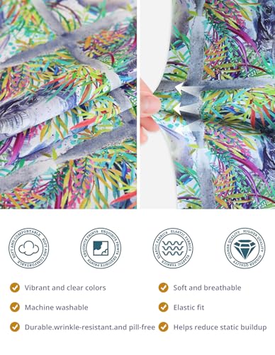 Image of Scrub Caps for Men and Women with Buttons, Classic Surgical Caps | Double-Sided Printed, Adjustable,Long Hours, Sweatbands, Fabric Help Reduce Static Buildup