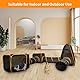 Keyzone Outdoor-Katzengehege für Indoor-Katzen, 6-in-1 tragbares Katzenspielhaus (Outdoor-Katzenzelt und runder Katzentunnel) für Katzen und Kleintiere, Indoor-Laufstall mit Tragetasche (6-in-1-Set)
