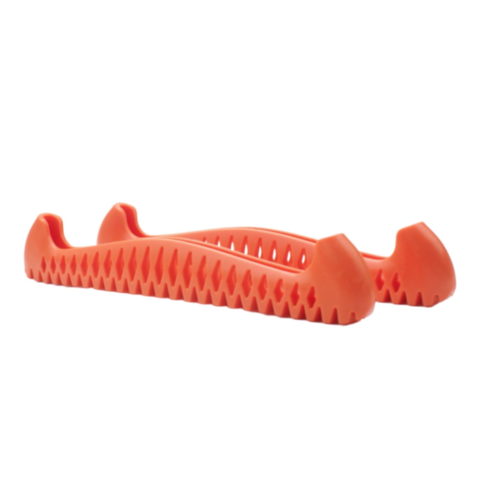 Qianly Eiskunstlauf-Kufenschutz Weich Schlittschuh-Klingenschon Leicht Dehnbar Schlittschuhschon Für Eiskunstläuf, Blassorange, 34-40