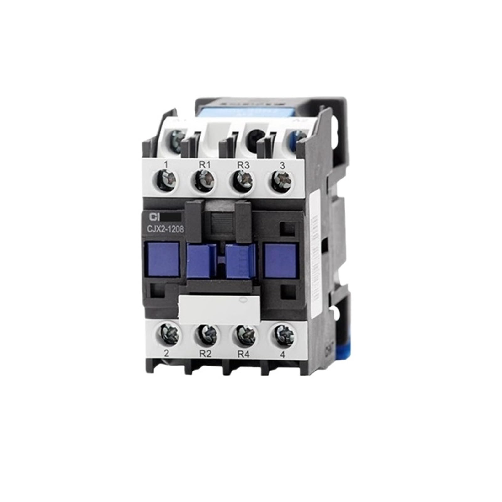 Contacteur Magnétique CA CJX2-1204 12A Rail DIN Bobine 36V 4NO