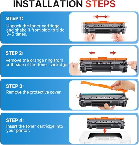 Image of SUDLTO 141A Toner Cartridge Replacement for HP 141A Black Toner Cartridge