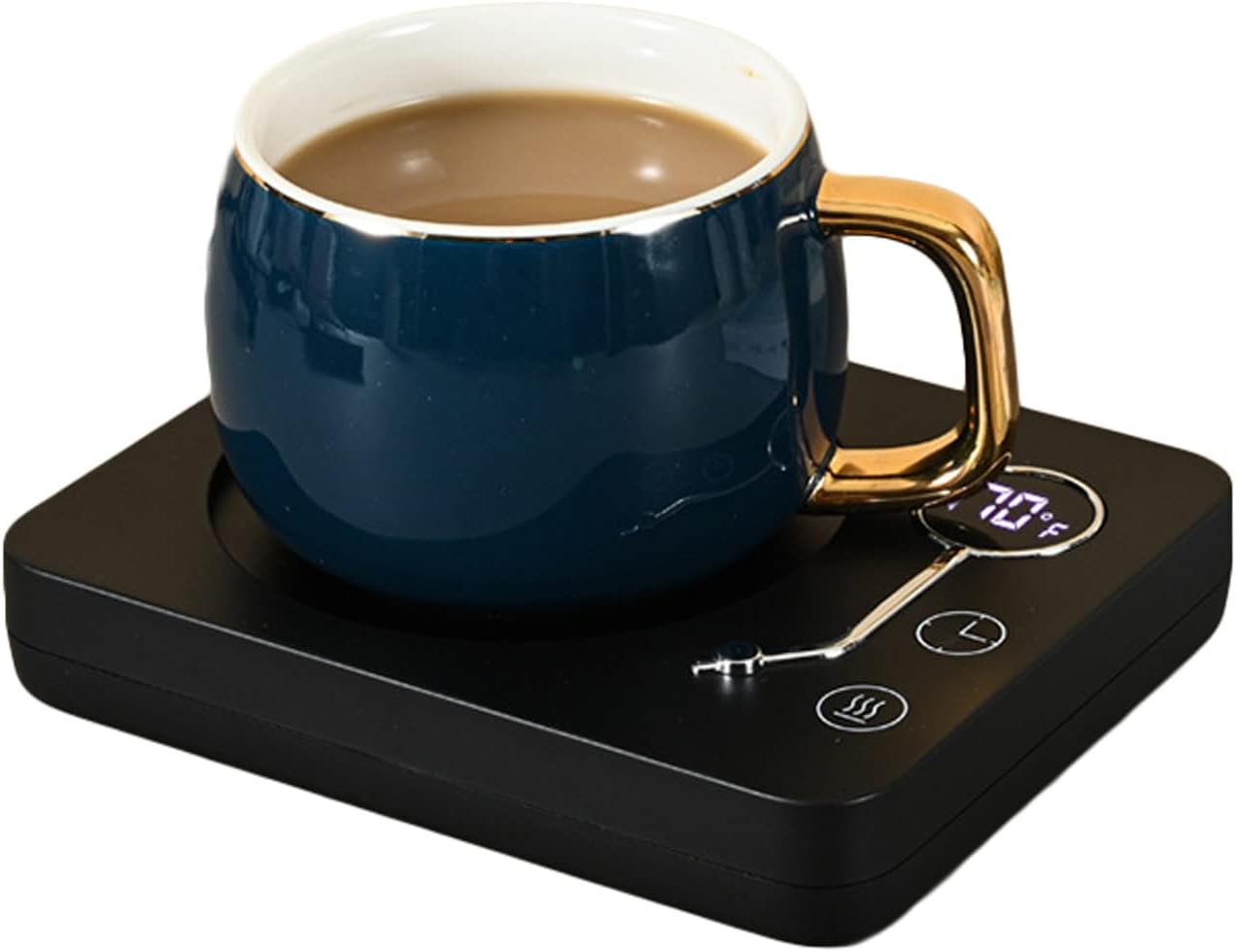 Coffee Cup Warmer for Desk, Electric Beverage Warmer with