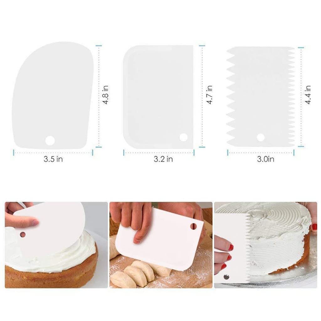 Kit Profesional de decoración de Cupcakes de 73 Piezas: Incluye Plato Giratorio, Mangas pasteleras, boquillas, espátula y alisador de glaseado.