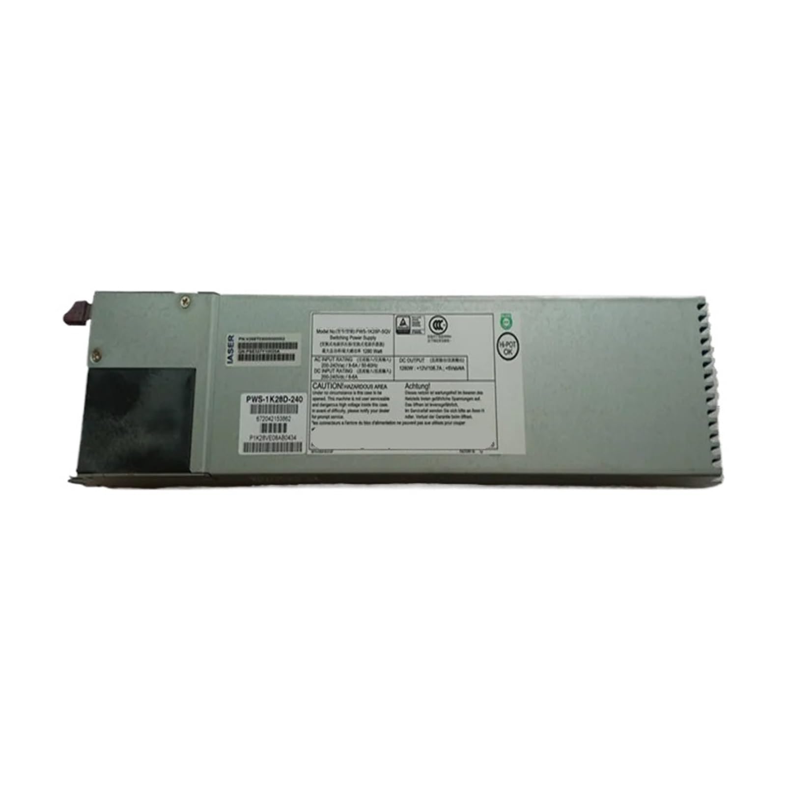 Egtdsfgja One Color 1200W Power Supply Pws-1K28p-Sqv