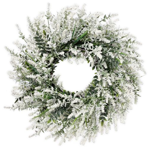 26 Large Lavender & Eucalyptus Wreath for Front Door