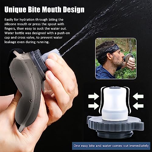 HINATAA Wrist Sports Water Bottle, Hand-Free Wrist Running Water Bottle - Image 3