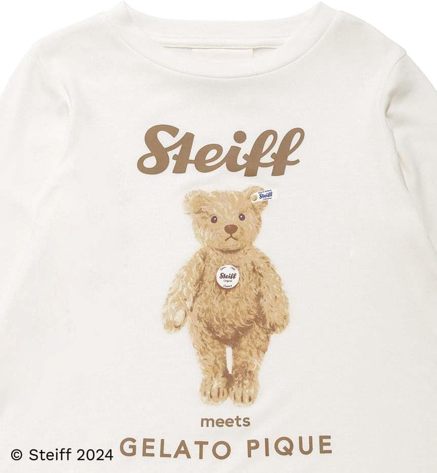 【Steiff】James ワンポイントプルオーバー&ロングパンツセット Amazon.co.jp: ジェラートピケ キッズアンドベイビー シュタイフ