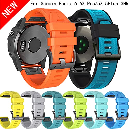 Bracelet QuickFit Garmin Forerunner 945 en silicone souple agate - 2
