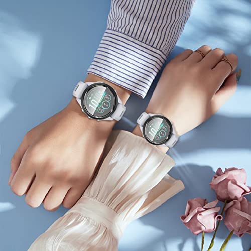 Suoman 2-Pack for Garmin Forerunner 265S Screen Protector, [Anti-Scratch] Ultra-Thin Screen Protector 2.5D 9H for Garmin Forerunner 265S Smartwatch