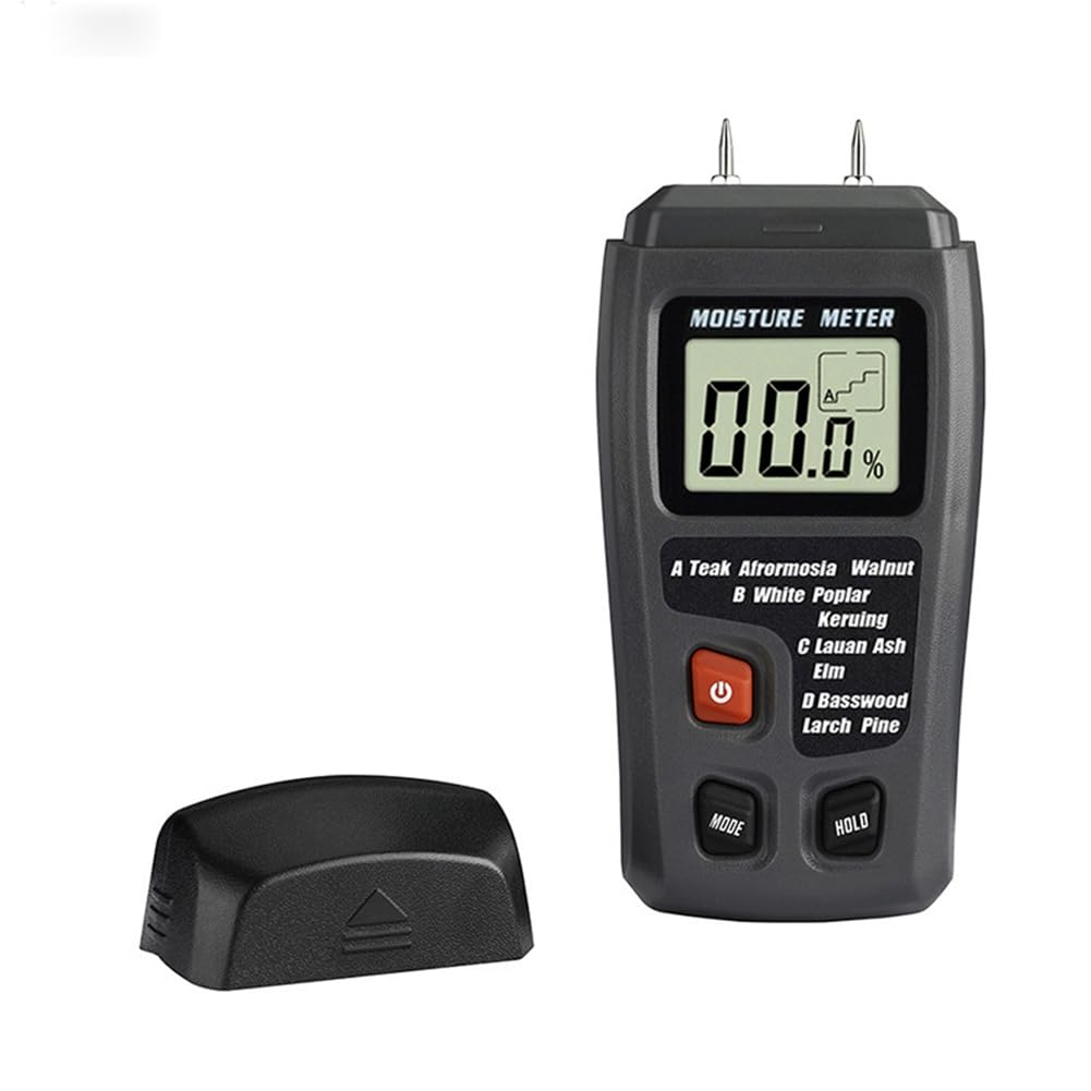 Ijsdnvjndx As Shown Digital Wood Moisture Meter Wood Humidity Tester Hygrometer Timber Damp Detector Large Lcd Display