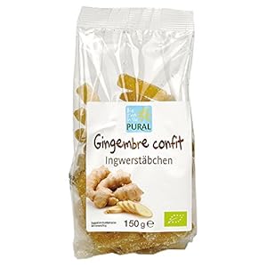 Pural kandierte Ingwerstäbchen
