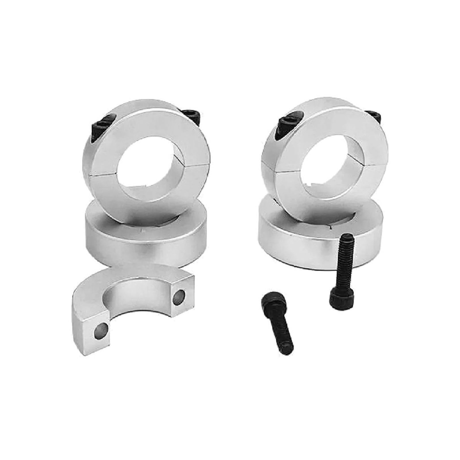 Collar fijo de aleación de 6 a 20 mm de diámetro, tipo abrazadera óptica