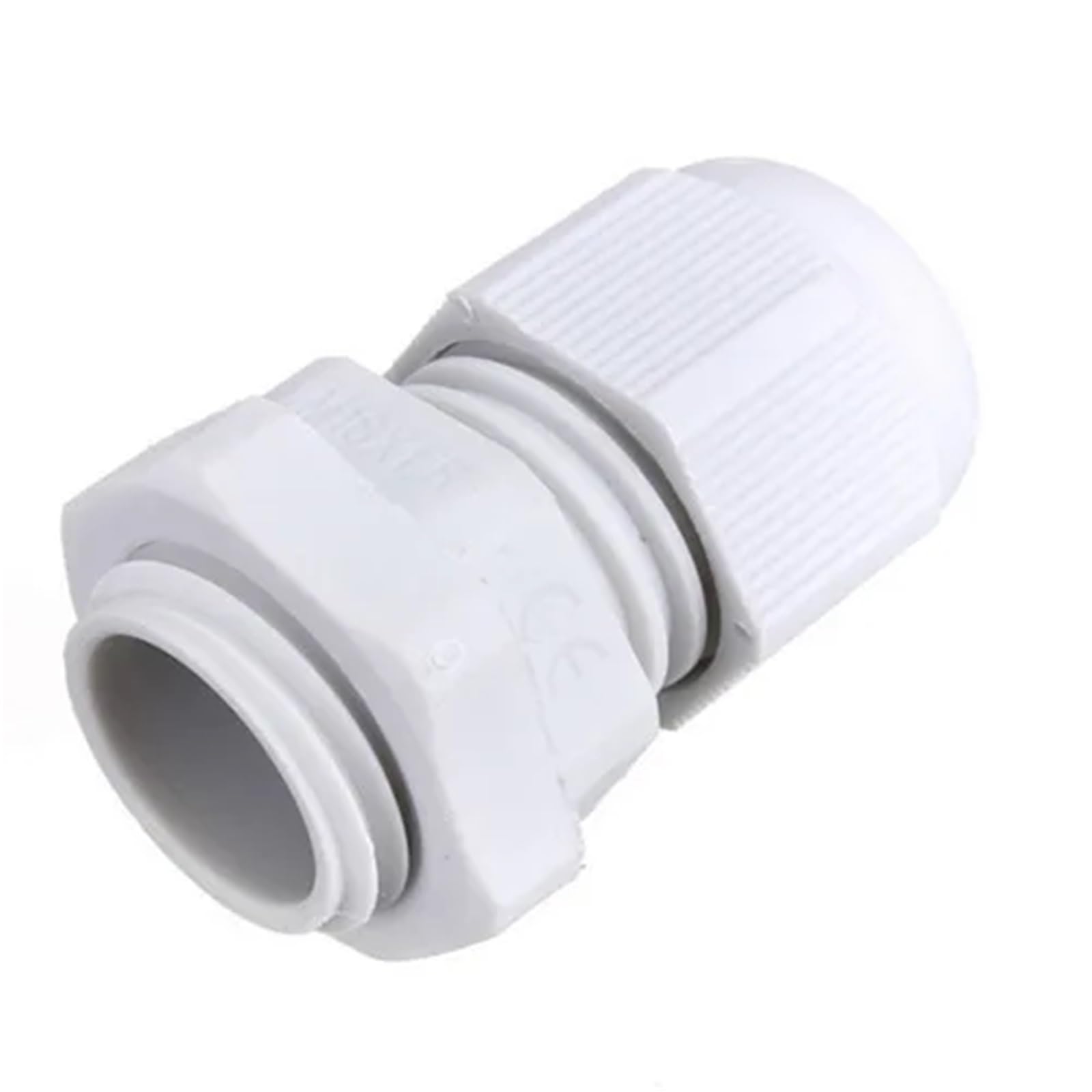 Xinglongs White Waterproof Cable Glands 100Pcs Cable Glands Pg7 Plastic Nylon Waterproof Joints Ip68 Connector For 3-6.5Mm Black/White(White)