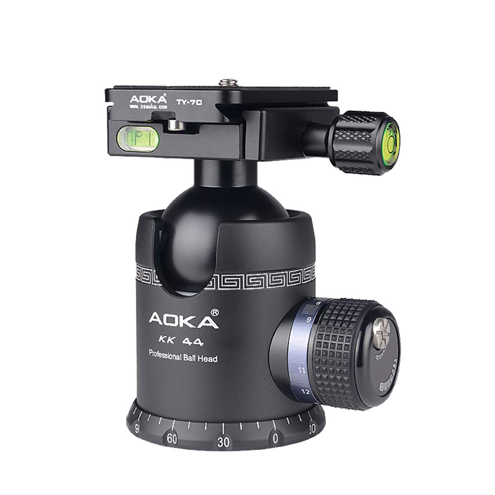 AOKA Tripod Ball Head 360 Degree Fluid Rotation Panoramic