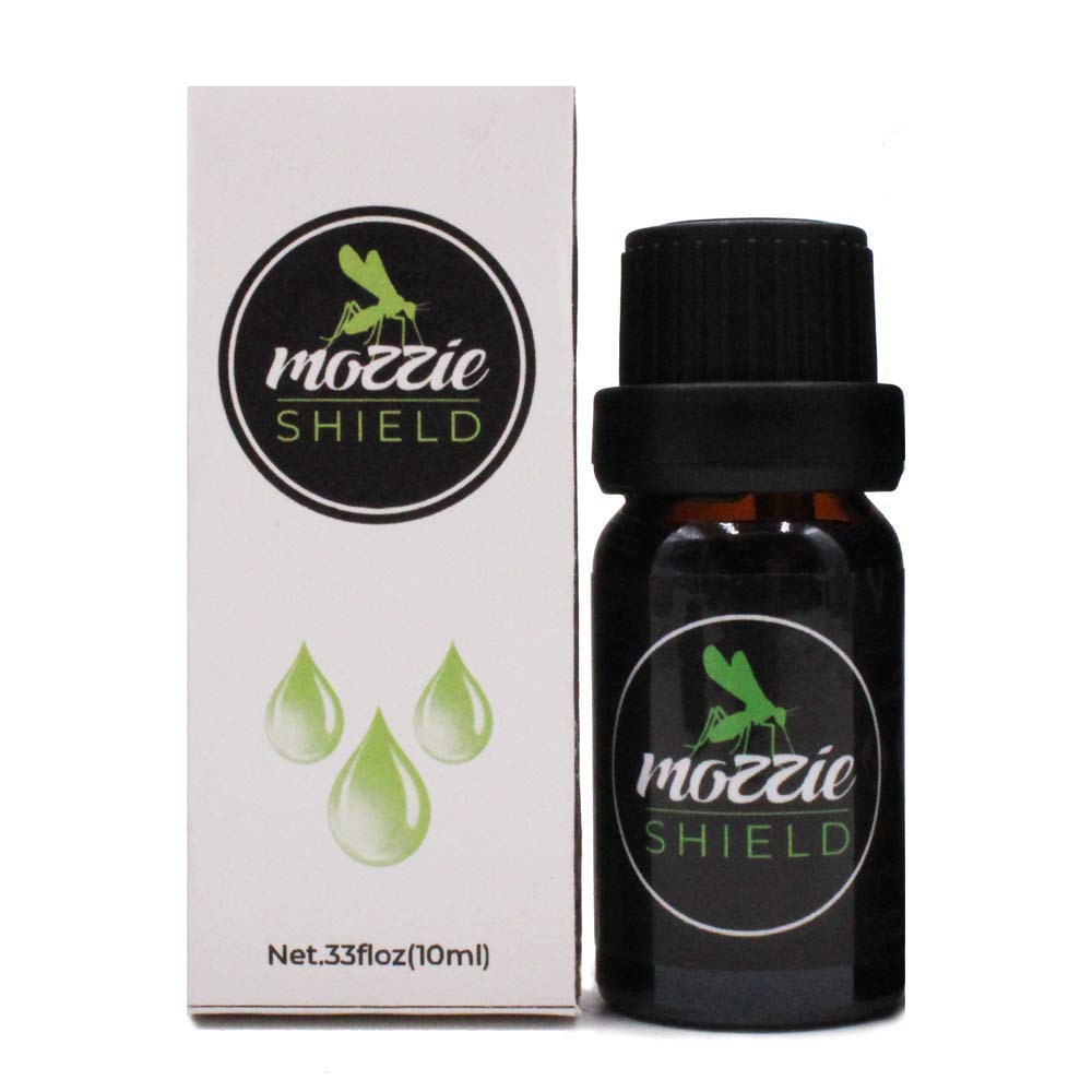 Mozzie Shield | Effective Mosquito Repellent | Pure Essential Oil | Refill For Mozzie Repeller & Mozzie Shield Travel Diffuser I Lemon Eucalyptus PMD
