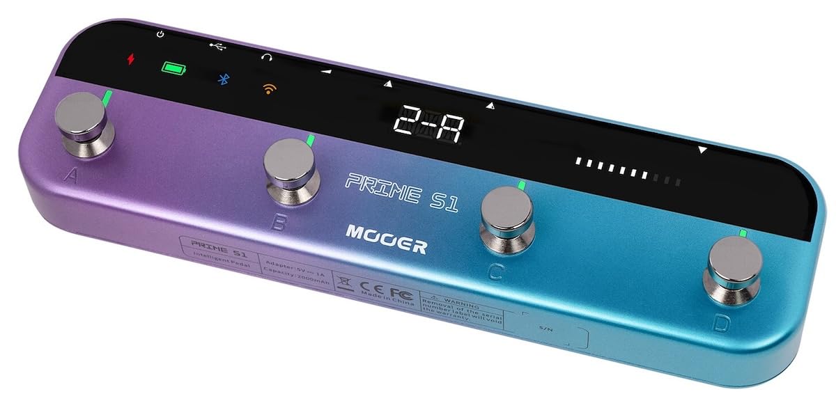 Mooer Prime S1 - Intelligent Multi Effects Floor Stompbox Pedal
