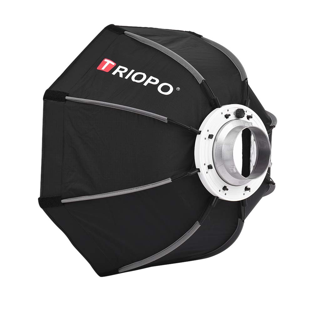 TRIOPO składany 8-biegunowy Octagon Softbox z miękką tkaniną torba do noszenia Bowens Mount do studia stroboskopowego