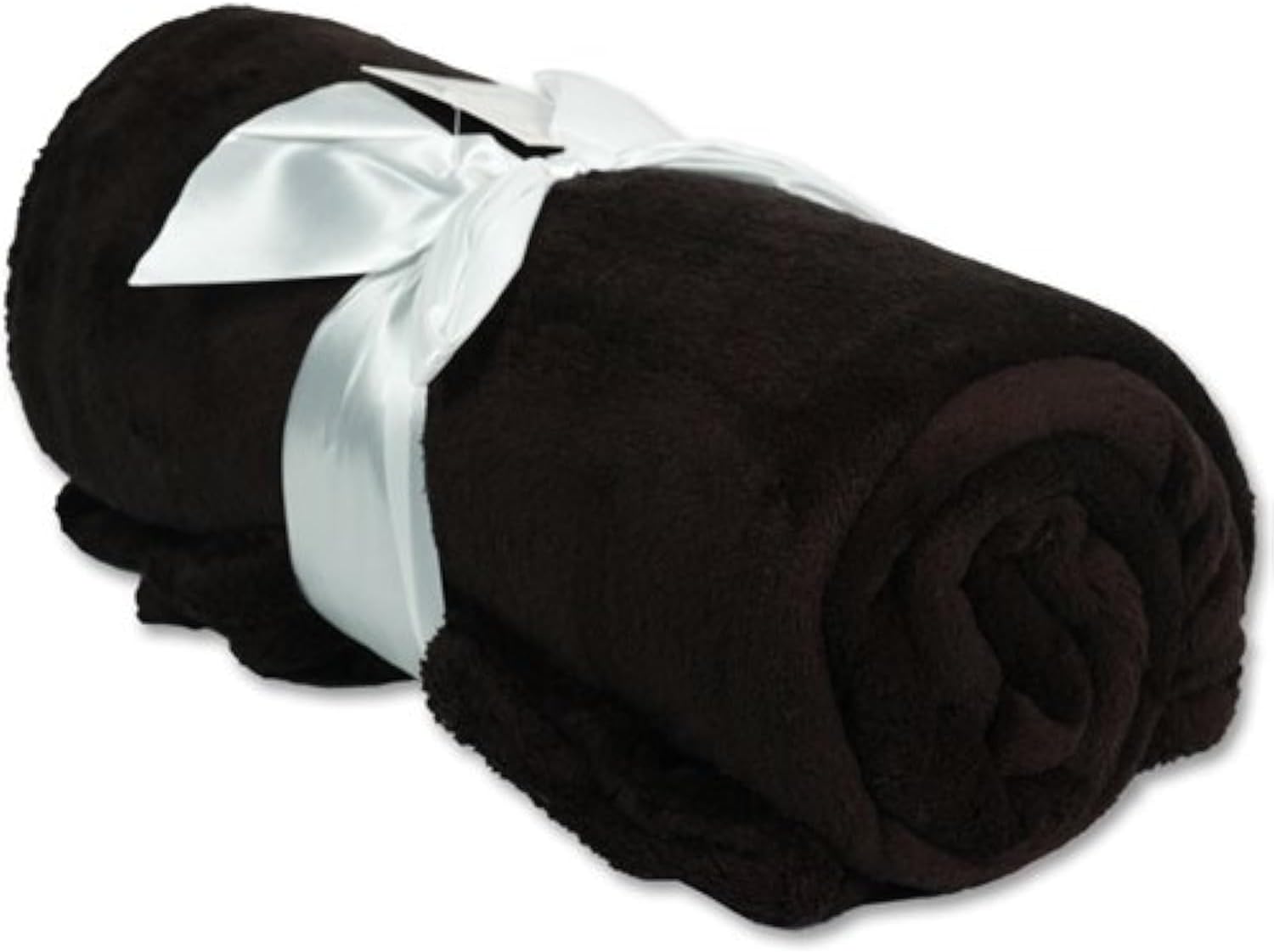 Threadart Super Soft Ultra Plush Fleece Throw Blankets 50"x60" | Fuzzy Soft Cozy Microfiber | Black