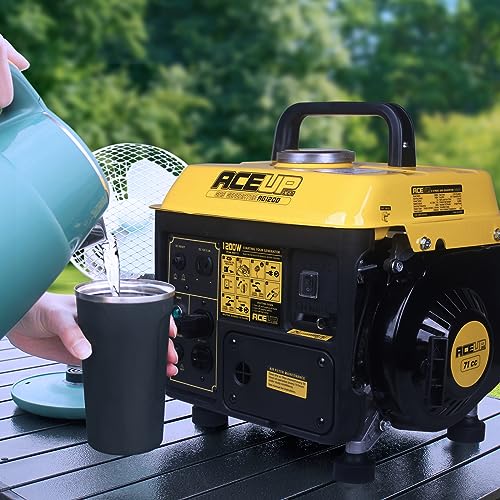 Aceup Energy 1,200W Gas Powered Generator, Small Portable Generator for Home Use Ultralight, EPA & CARB Compliant - Image 6