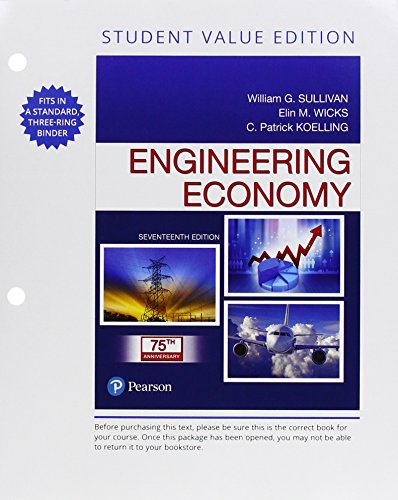 Engineering Economy 0134838130 Book Cover