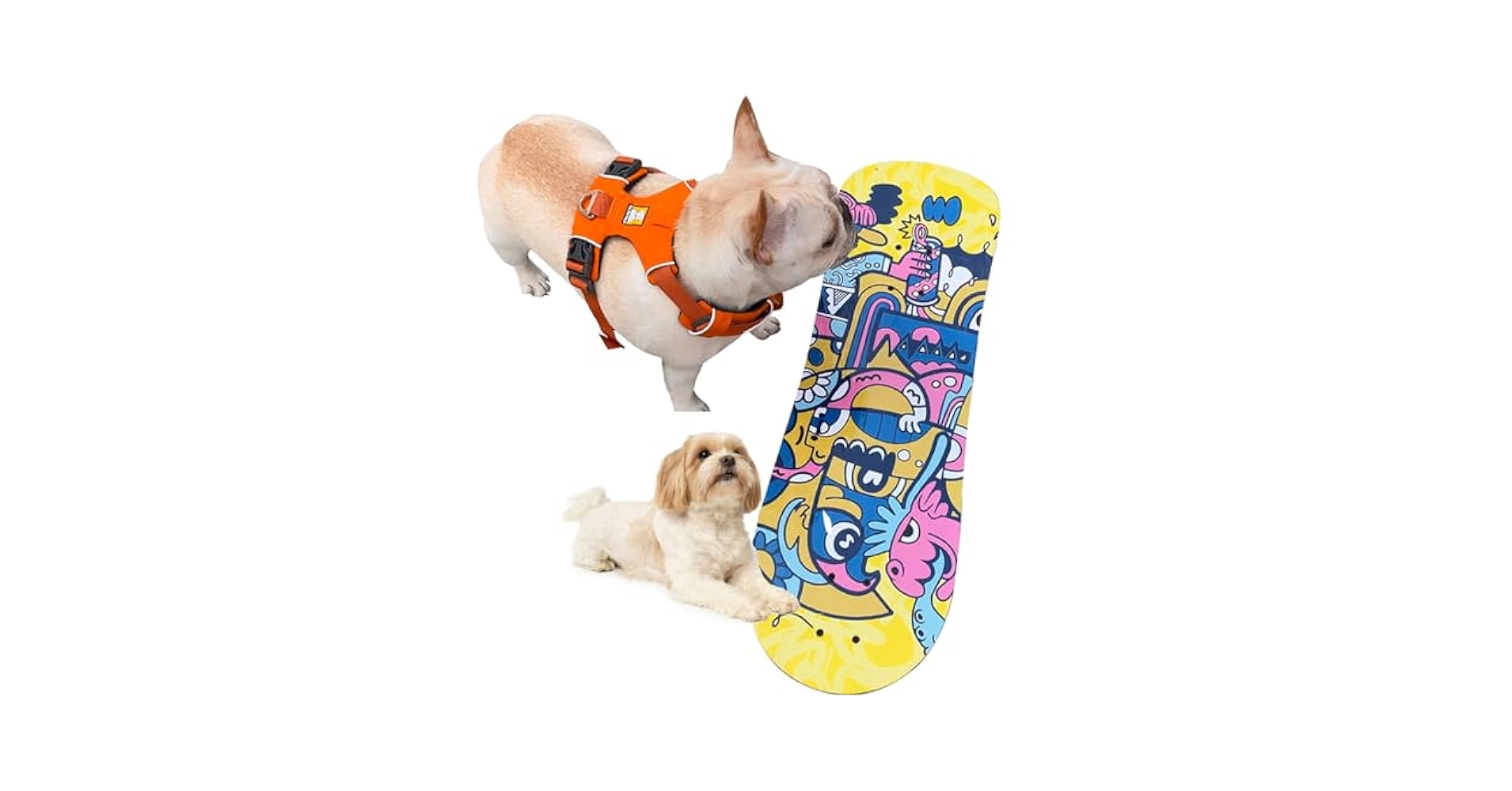 和田犬スケートボードスタンド2個セット bayleaf-shop_sk46pr-co