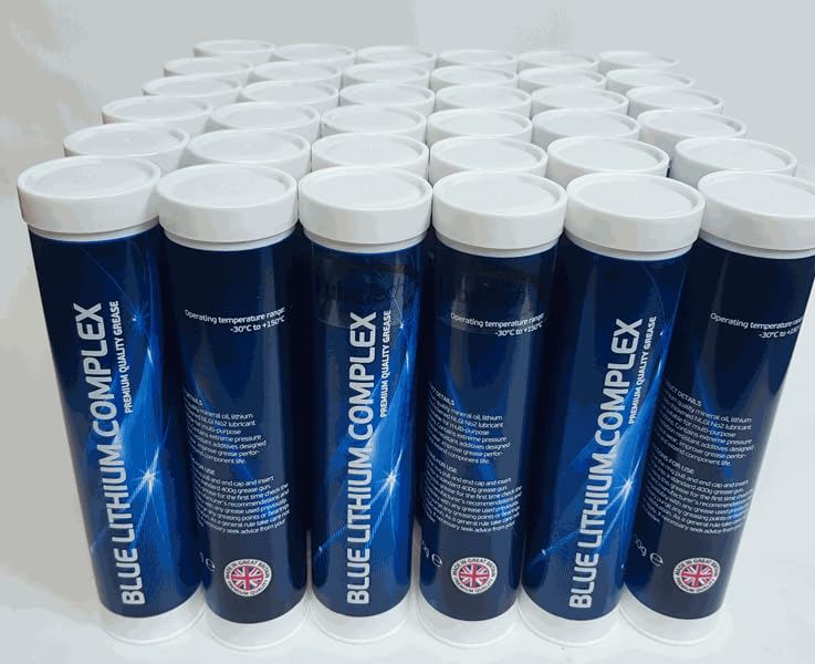 EXOL BLUE LITHIUM COMPLEX GREASE CARTRIDGES 400GM BOX OF 36