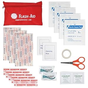 On The Go First Aid Kits (12-Pack of Mini First Aid Kits) Compact – Travel – Mini Individual First Aid Kit
