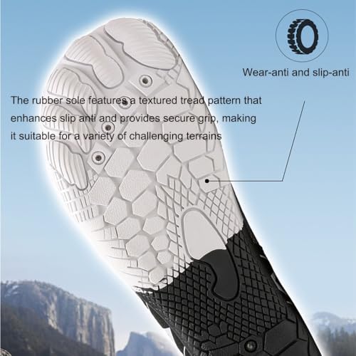 Zapatillas barefoot unisex en blanco y kaki con horma ancha para senderismo 5