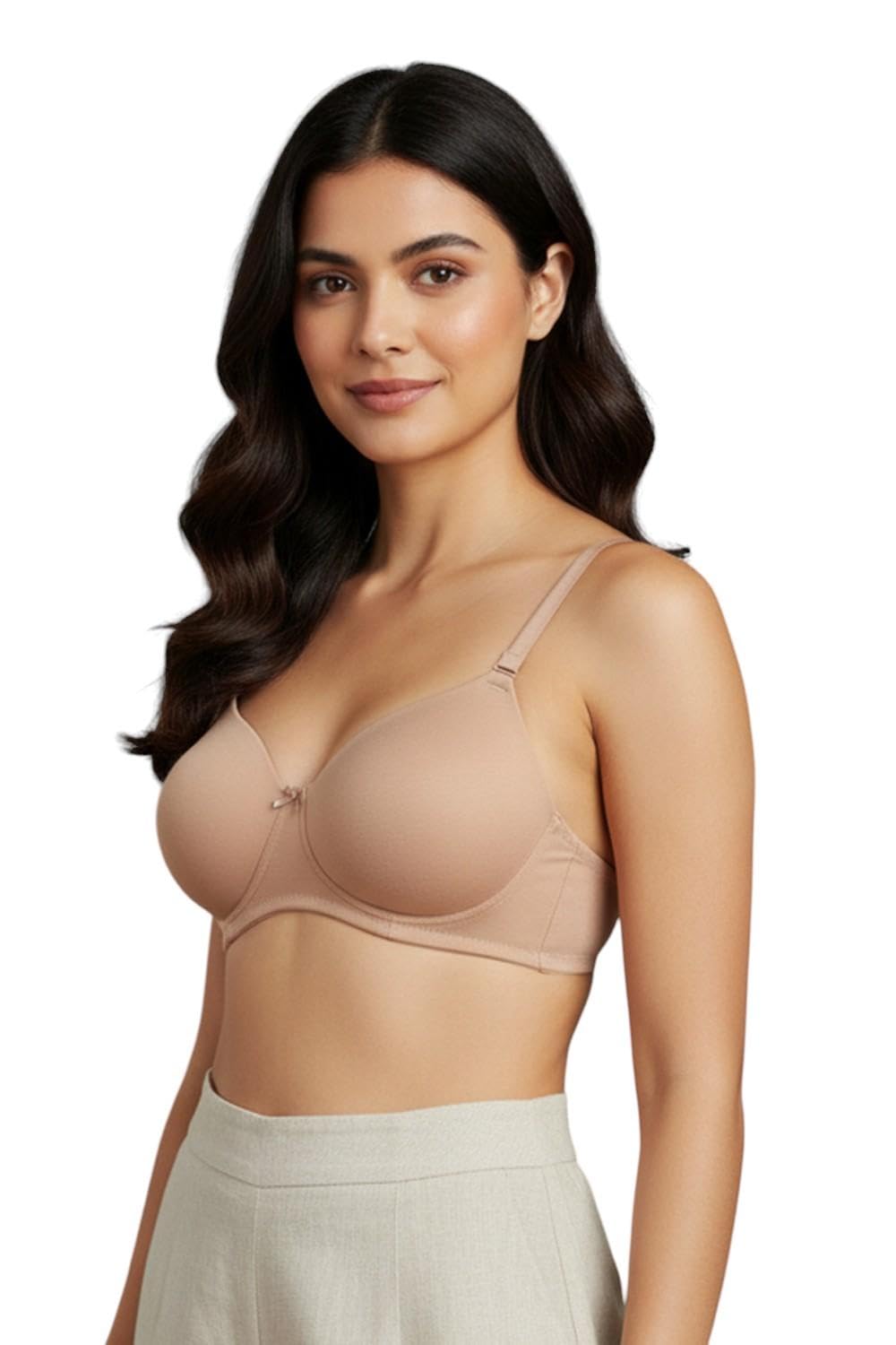 zivame Women's Half Cup Padded Non Wired Bra-picture-19