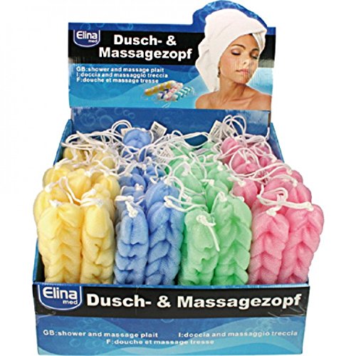 Osma Elina 68556 Bade u.Duschzopf m. 2 Schlaufen 23x5cm, Farbe:gelb