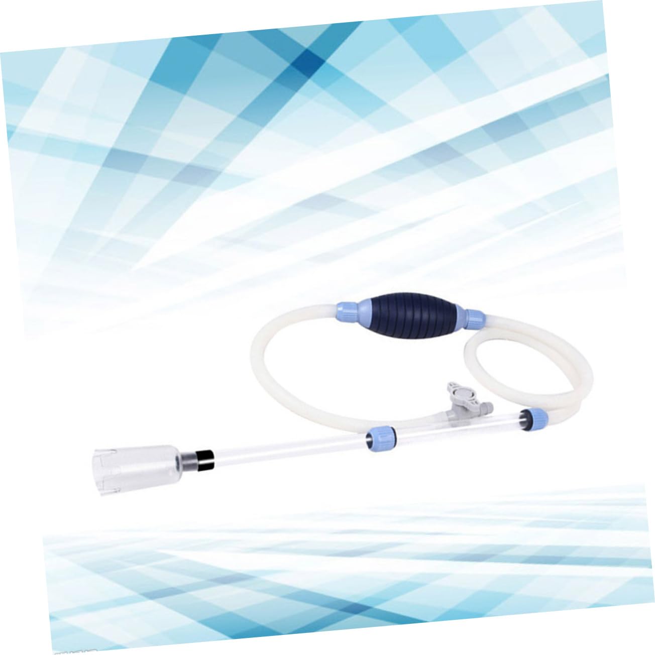 minkissy Lot de 3 aspirateurs à Vide pour Aquarium - Changeur d'eau - Aspirateur de Table - Aspirateur sous Vide - Mini aspirateur - Laveuse à Sable - Filtre à Eau Manuel