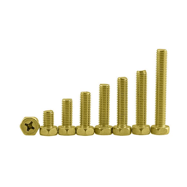 Image of Rely⇒VP INDUSTRIES (Pcs-25) M6x20 mm Hex Head Phillips Screw | Hex Phillips Head Screw, Bolt for Joining Wood Boards, Kitchen Worktops, Cabinets, Cupboards,Chairs & Beds