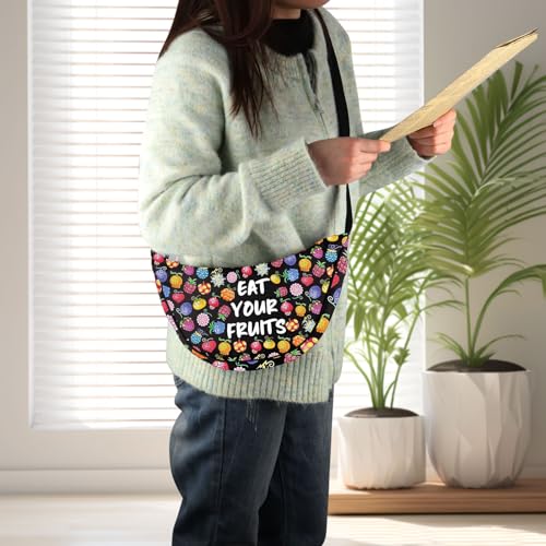 KEYCHIN Devil Fruits Crossbody Bag Devil Fruit Gift Anime Fruit Gifts Devil Fruit Shoulder Bag Devil Fruits Merch4
