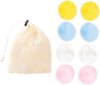 FRCOLOR 9 Pçs Esponja De Limpeza De Lavagem De Rosto Esponjas Azuis Esponjas De Rosto Algodão Almofada Cosmética Removedor De Maquiagem Almofadas De Algodão Para Remoção De Maquiagem