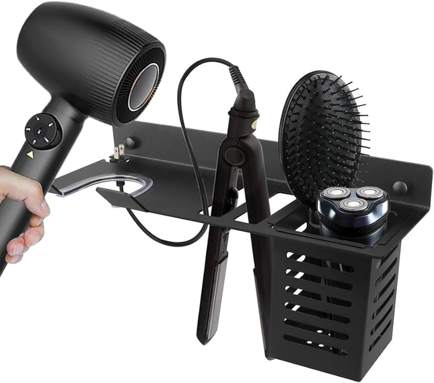 ドライヤースタンド ヘアアイロン 収納 ドライヤー掛け 収納 壁掛け 犬 癒し ドライヤースタンド ヘアアイロン 収納 ドライヤー掛け 収納