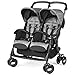 Peg Perego Aria Shopper Twin Passeggino Gemellare Compatto, Cinder