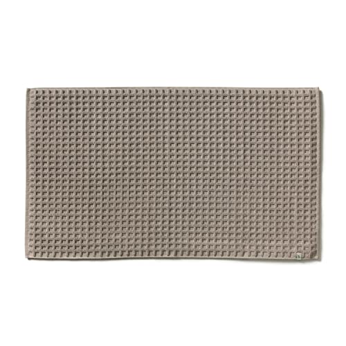 möve Piquée Badteppich 60 x 100 cm aus 100% Baumwolle, cashmere