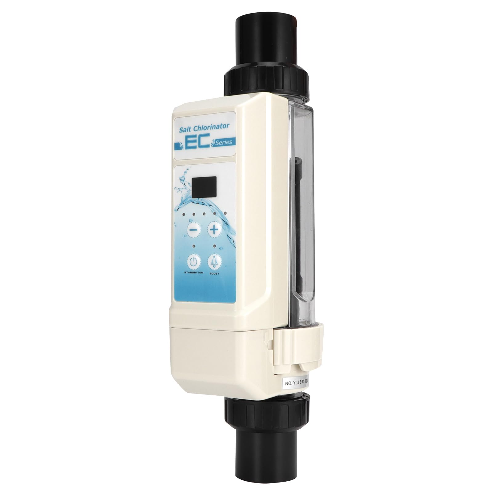 Zunate Clorador de Sal, EC20 20 g/H Generadores de Cloro de Sal de Agua Salada para Piscina Dispositivo de clorador de Sal de electrólisis para Piscinas, SPA de bañera de hidromasaje, SPASWIM