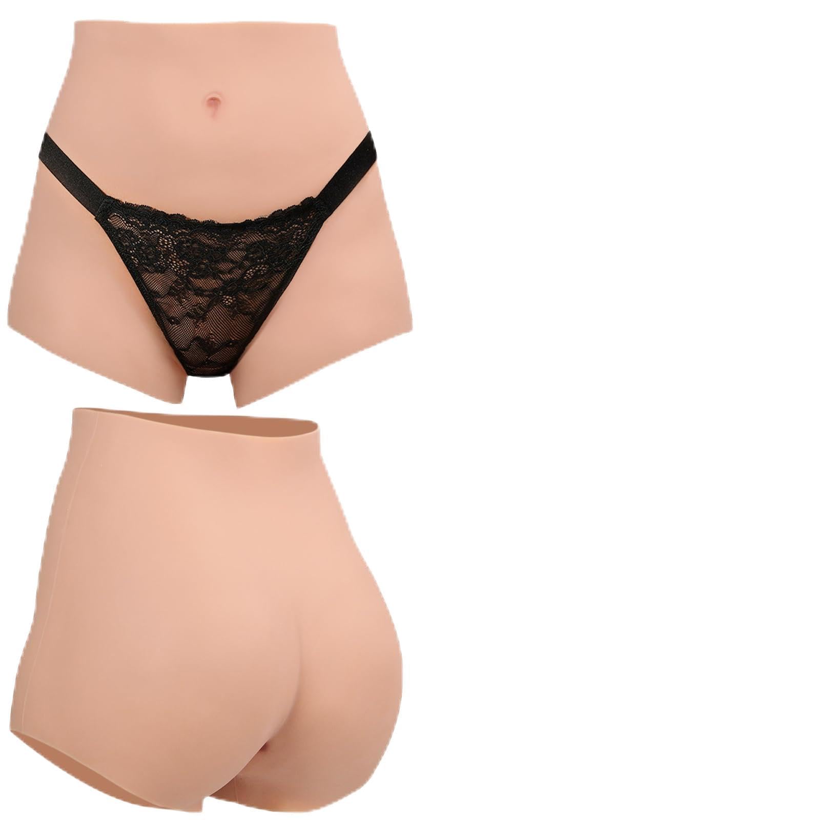 Silikon Höschen für Crossdresser Silikon Fake Butt Pants Hip Enhancer Apparel Männlich bis Weiblich Transgender Drag Queen