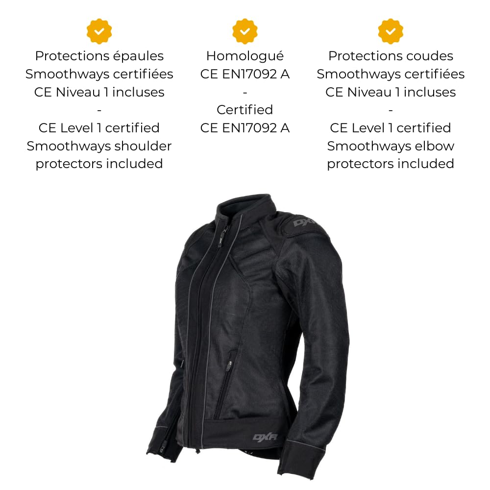 Blouson Moto STREAM AIR EVO DX-DRY LADY femme 42