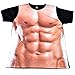 Mao Fun T Shirt Six Pack Spaßshirt Waschbrettbauch (L)