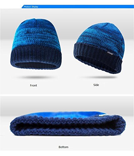 Lovtour Winter Sports Hat Warm Knit Outdoors Cap Unisex Hiking Bicycling Running Cycling Camping Fitness Woolen Knit Hat (Olive)