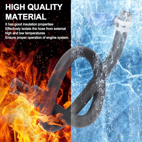 Yumfugu YUMLQSG2400BL- Pack-1 Car Engine Coolant Hose, Coolant Bypass Hose Inlet Hose, Car Replacement Radiator Hoses Oem #13251447 13408385 thumb #5