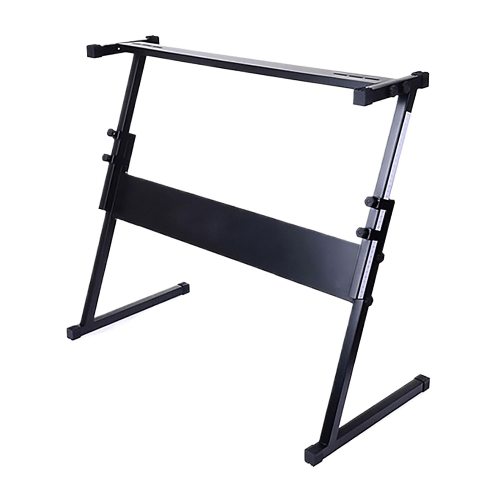Zymjzbetic Black Keyboard Stand Adjustable Piano Keyboard Stand Z Holder Shelf Stay