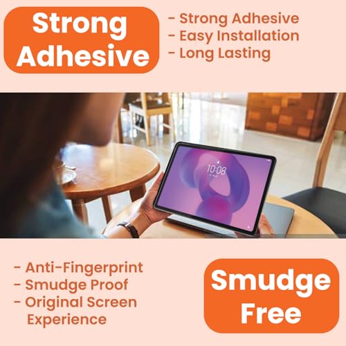 Image of Tough Lee Tempered Glass for Lenovo Idea Tab Plus 12.1 inch 2025 Screen Protector Guard for Lenovo Idea Tab Plus 12.1 Inch 2025 Tablet - 1 Pack (Easy Installation, Anti-Scratch, Anti-Smudge)