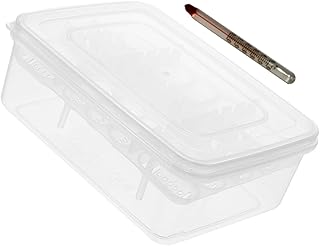 Ipetboom Incubadora De Répteis Incubadora De Animais De Plástico Incubadora De Ovos De Tartaruga Acessórios Para Répteis Incubadora De Incubação De Ovos Ovos Brancos Suprimentos Para